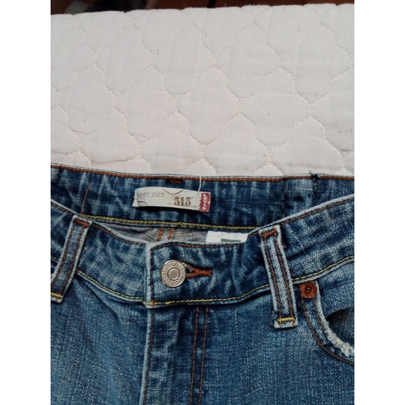 Women Levi Denim Jeans Size 12 Medium Style 515 - Picture 15 of 16